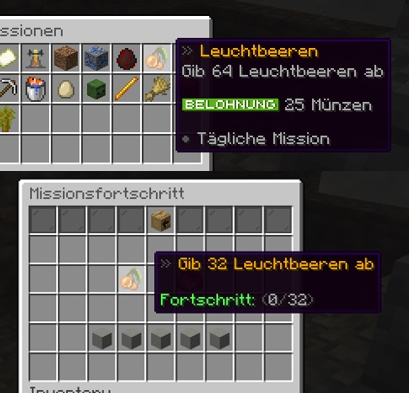 Leuchtbeeren-Mission mit falschen Zahlen
